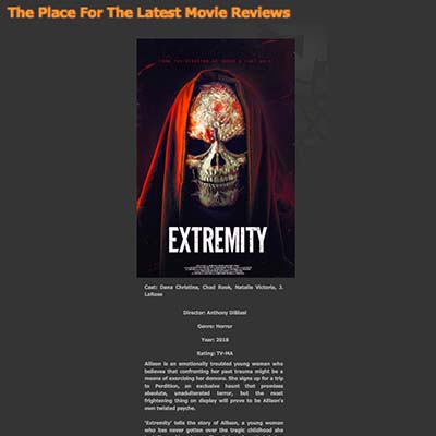 The Place For The Latest Movie Reviews